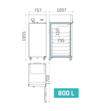 Ultra Congelator Laborator 800l - LTUF80S